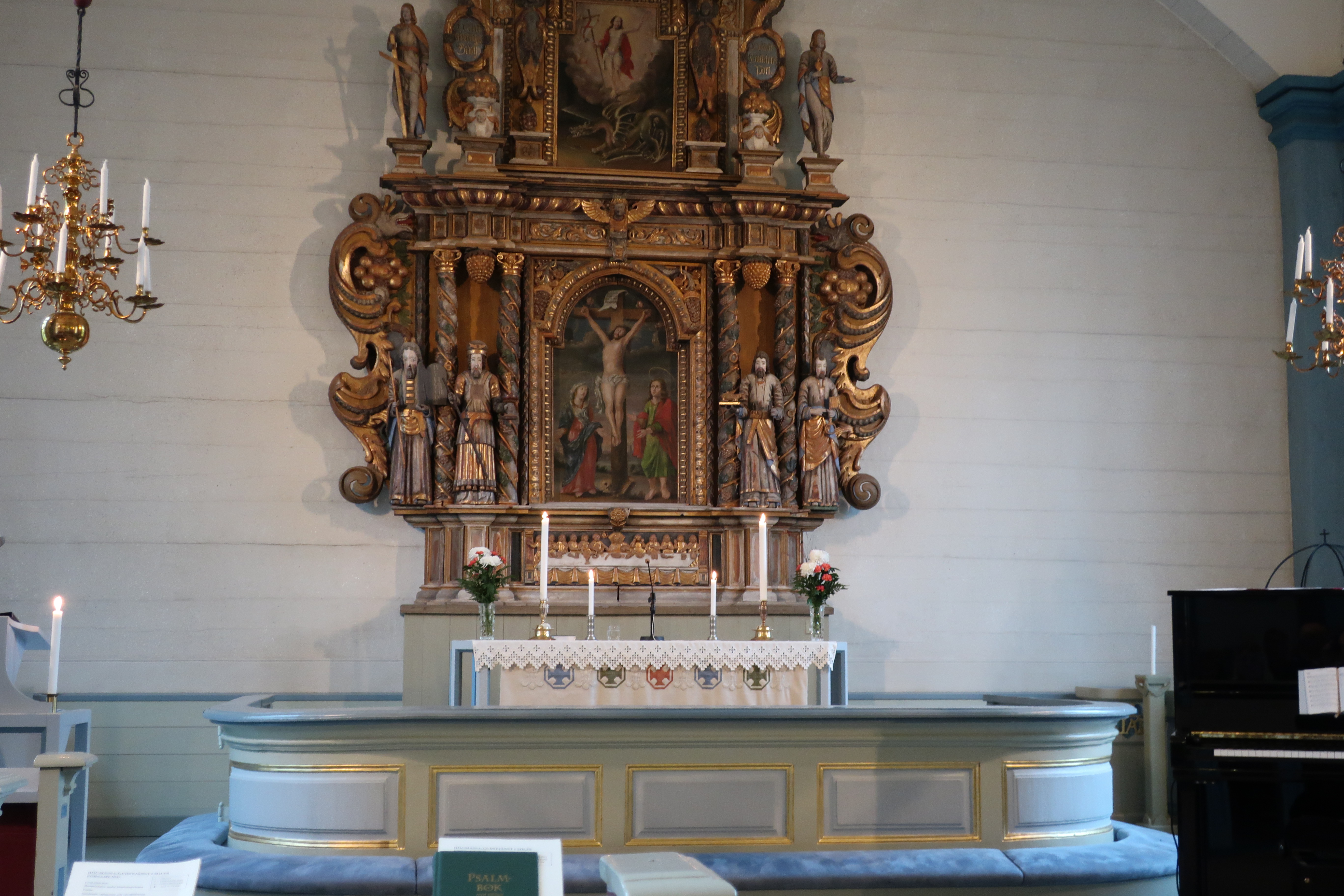 Altartavlan i Solf kyrka