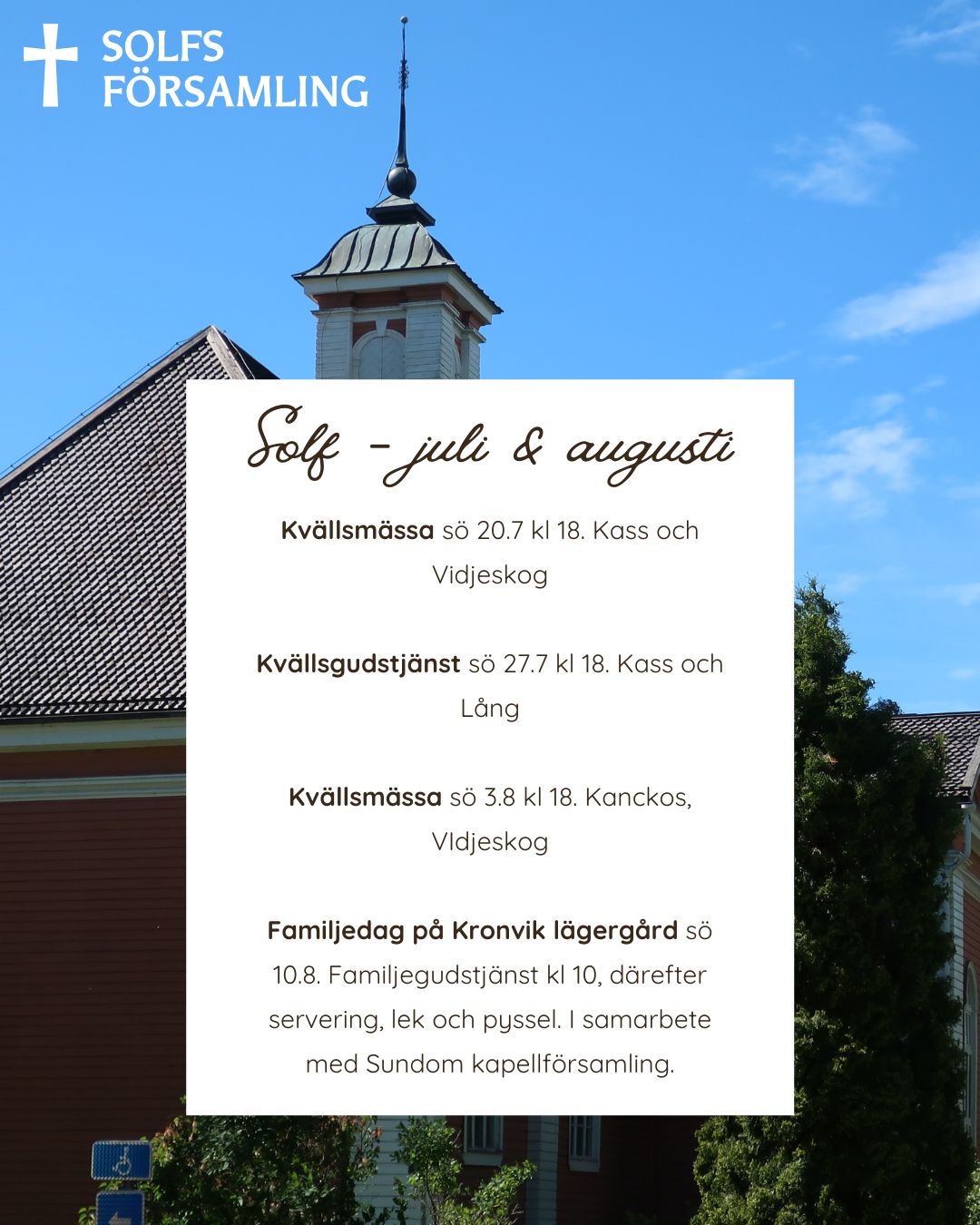 Solf: juli - augusti