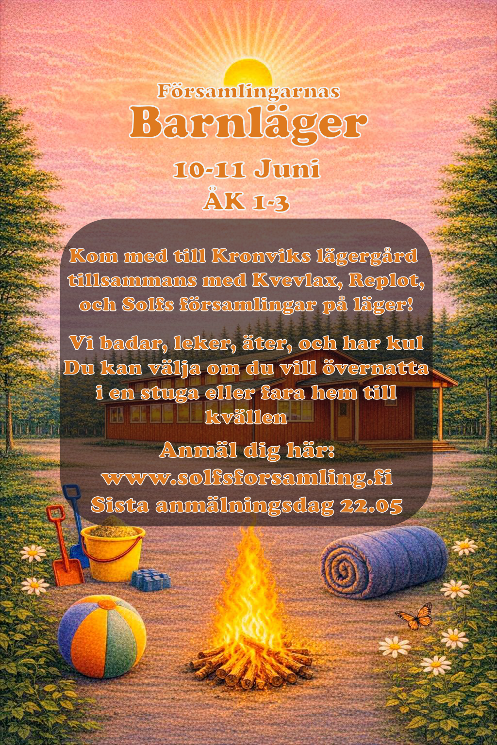 Barnläger för åk 1-3!