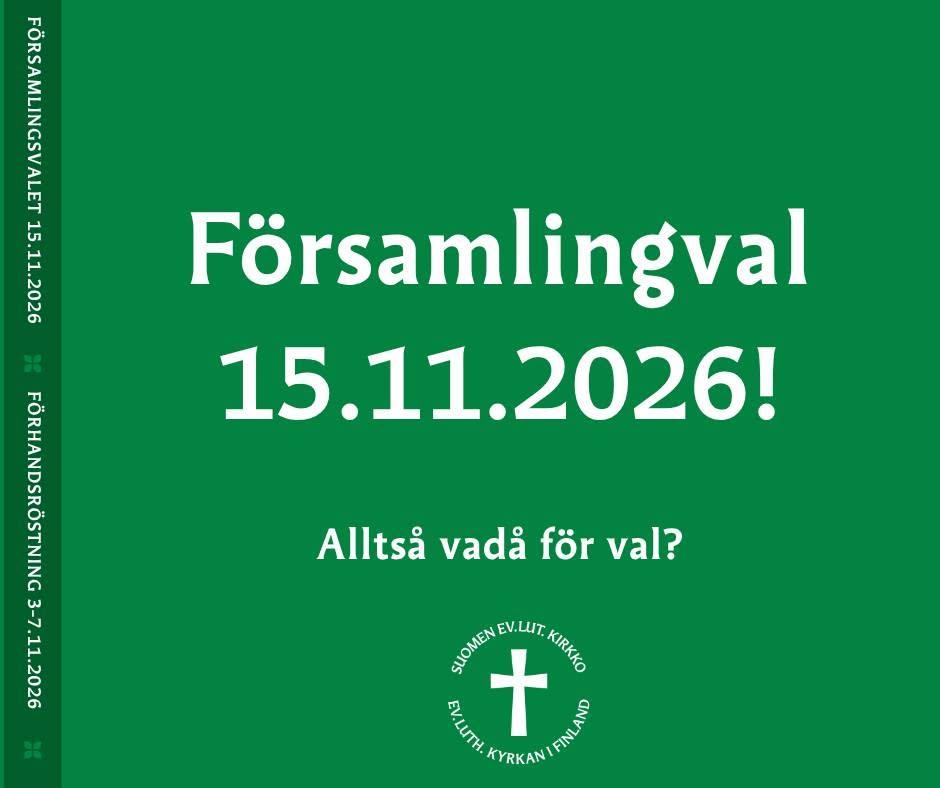 Information om det kommande församlingsvalet finns här!