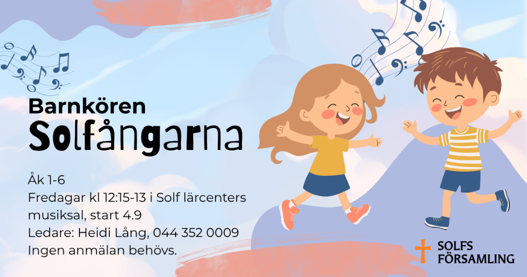 Välkommen med i Solfångarna! Start fr 4.9 kl 12.15